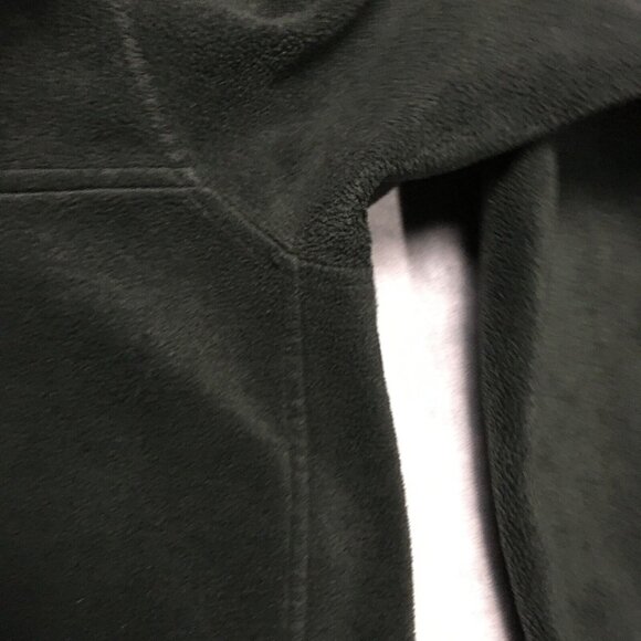 Columbia Mens 1/4 Zip Pullover Sweater Shirt size XL Black Long Sleeve Fuzzy - Picture 15 of 16